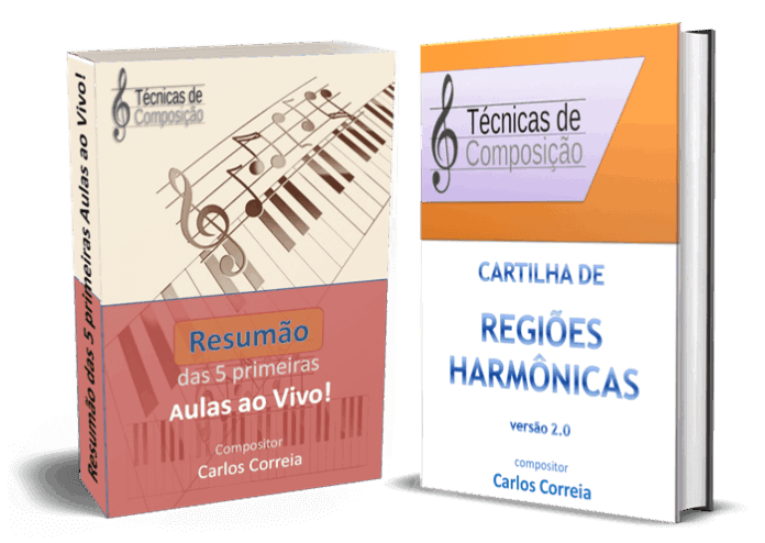 ebook Cartilha de Regiões Harmônicas e aulas de teoria